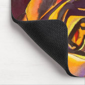 Tapis De Souris Rose d'Or Art (Coin)