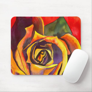 Tapis De Souris Rose d'Or Art