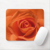 Tapis de souris rose d'orange (Avec souris)