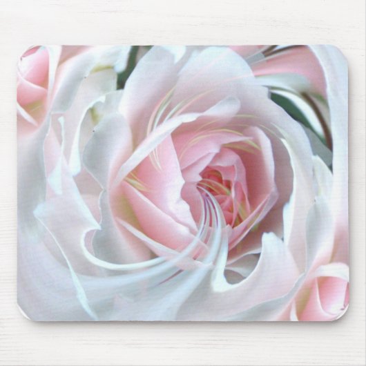 Tapis De Souris Rose en marbre (Devant)