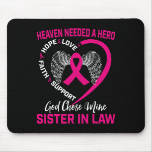 Tapis De Souris Rose En Mémoire De Ma Soeur En Droit Christian Bre