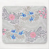Tapis De Souris Rose et Larkspur, William Morris (Devant)