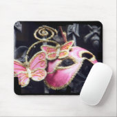 Tapis De Souris Rose fantôme (Avec souris)