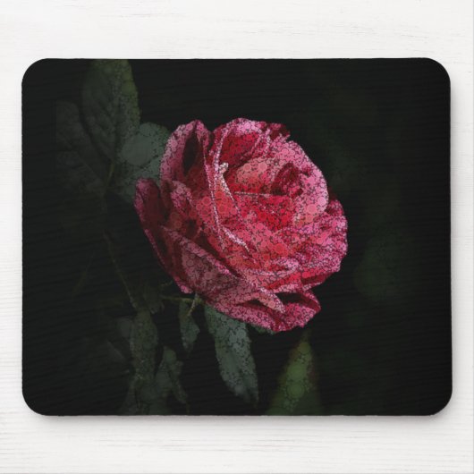 Tapis De Souris Rose foncé (Devant)