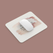 Tapis De Souris Rose girly rose or moderne design élégant