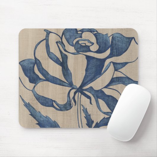 Tapis De Souris Rose Indigo (Avec souris)