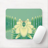 Tapis De Souris Rose jaune (Avec souris)