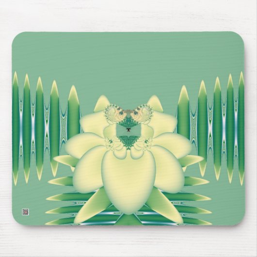 Tapis De Souris Rose jaune (Devant)