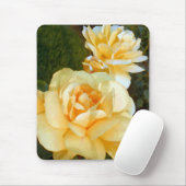 Tapis De Souris Rose jaune_ (Avec souris)