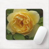 Tapis De Souris Rose jaune (Avec souris)