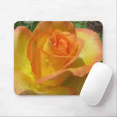 Tapis De Souris Rose jaune (Avec souris)