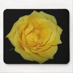 Tapis De Souris Rose jaune Mousepad