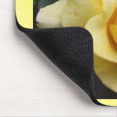 Tapis De Souris Rose jaune Mousepad (Coin)