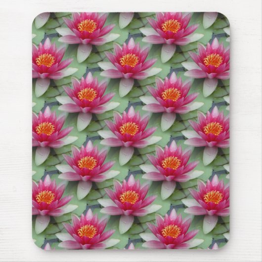 Tapis De Souris Rose Lotus Water Lily (Devant)
