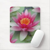 Tapis De Souris Rose Lotus Water Lily (Avec souris)