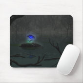 Tapis De Souris Rose Mousepad de bleu (Avec souris)