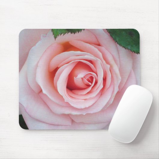 Tapis De Souris Rose Mousepad de rose (Avec souris)