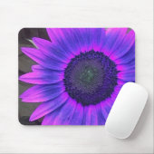 Tapis De Souris Rose N Purple Sunflower 2 mousepad (Avec souris)