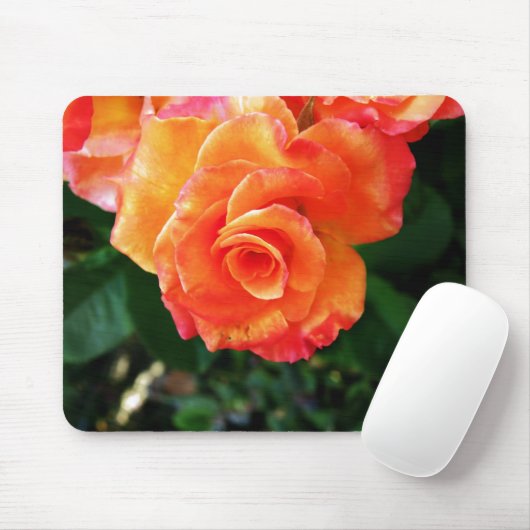 Tapis De Souris Rose orange (Avec souris)