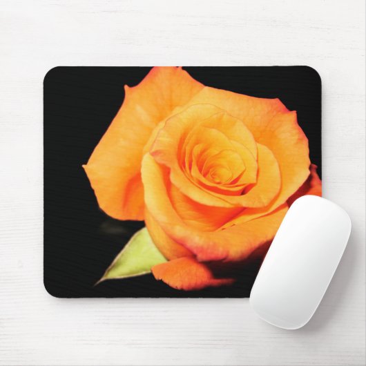 Tapis De Souris Rose orange clair (Avec souris)
