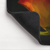 Tapis De Souris Rose orange et jaune (Coin)