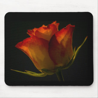 Tapis De Souris Rose orange et jaune