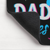 Tapis De Souris Rose ou Bleu, Papa t'aime (Coin)