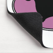 Tapis De Souris Rose ovale de teckel (Coin)