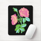 Tapis De Souris Rose Pastel (Avec souris)
