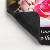 Tapis De Souris Rose personnalisable (Coin)