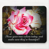 Tapis De Souris Rose personnalisable (Devant)