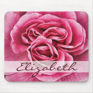 Tapis De Souris Rose personnalisée