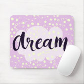 Tapis De Souris Rose rêveur (Avec souris)