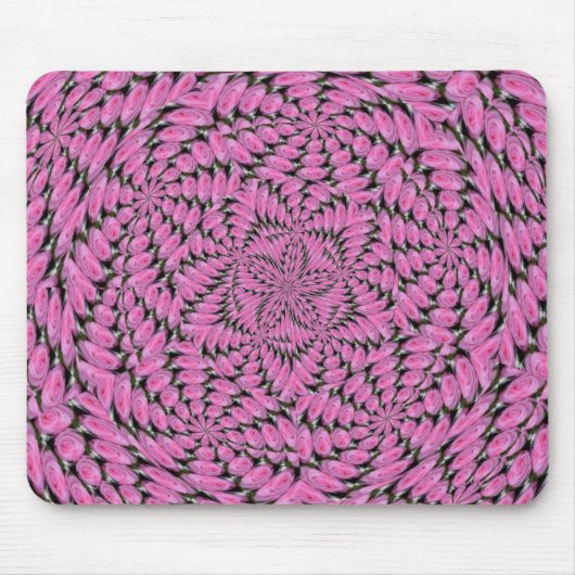 Tapis De Souris Rose rose, Mousepad (Devant)