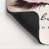 Tapis De Souris Rose rose Parties scintillant SPA Beauté Lashes Ex (Coin)