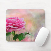 Tapis De Souris Rose rose rose (Avec souris)