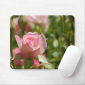 Tapis De Souris Rose rose rose (Avec souris)
