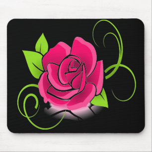 Tapis De Souris Rose rose vif