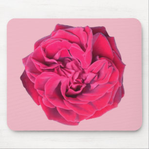 Tapis De Souris Rose rouge