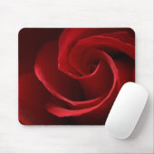 TAPIS DE SOURIS Rose Rouge (Avec souris)