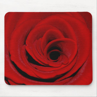 Tapis De Souris Rose rouge Mousepad