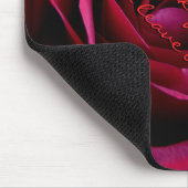 Tapis De Souris Rose rouge Mousepad Personnalisé Rose rouge Mousep (Coin)