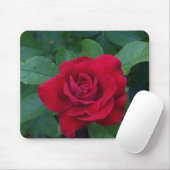 Tapis De Souris Rose rouge proche (Avec souris)