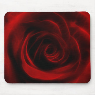 Tapis De Souris Rose rouge profondeur d'amour