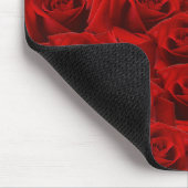 Tapis De Souris Rose rouge romantique (Coin)