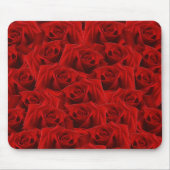 Tapis De Souris Rose rouge romantique (Devant)