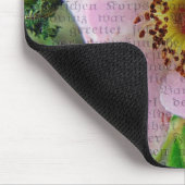 Tapis De Souris Rose sauvage (Coin)