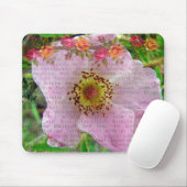 Tapis De Souris Rose sauvage (Avec souris)