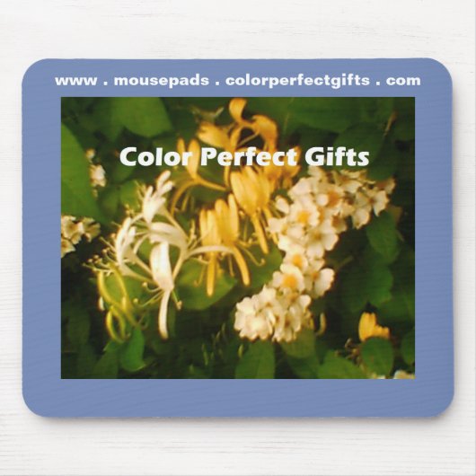 Tapis De Souris Rose sauvage de sucettes de miel (Devant)