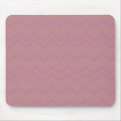 Tapis De Souris Rose, simple, moderne, cool, motif en zigzag tenda (Devant)